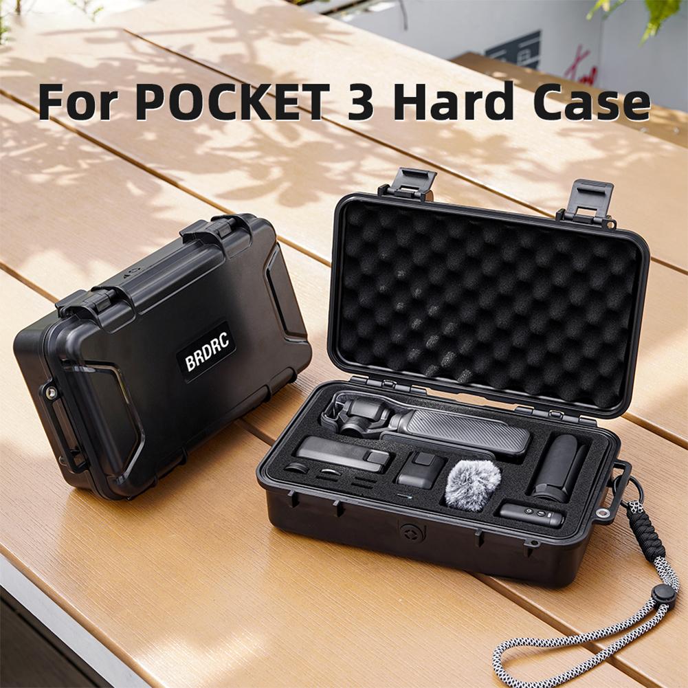 For DJI Osmo Pocket 3 Hard Carrying Case Storage Box Waterproof Explosion-proof Hard Shell Case for Pocket 3  Camera Accessories