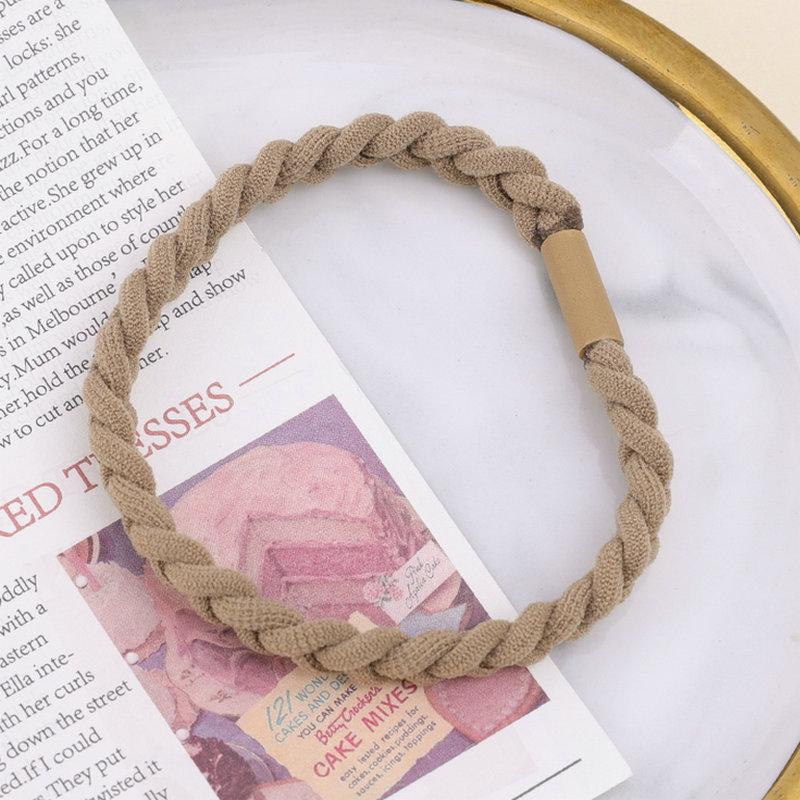 

6 шт. Новая Мода Бутик Простые Утолщенные Резинки для Хвоста Эластичные Резинки для Волос Женские Девичьи Аксессуары для Волос Головные Уборы