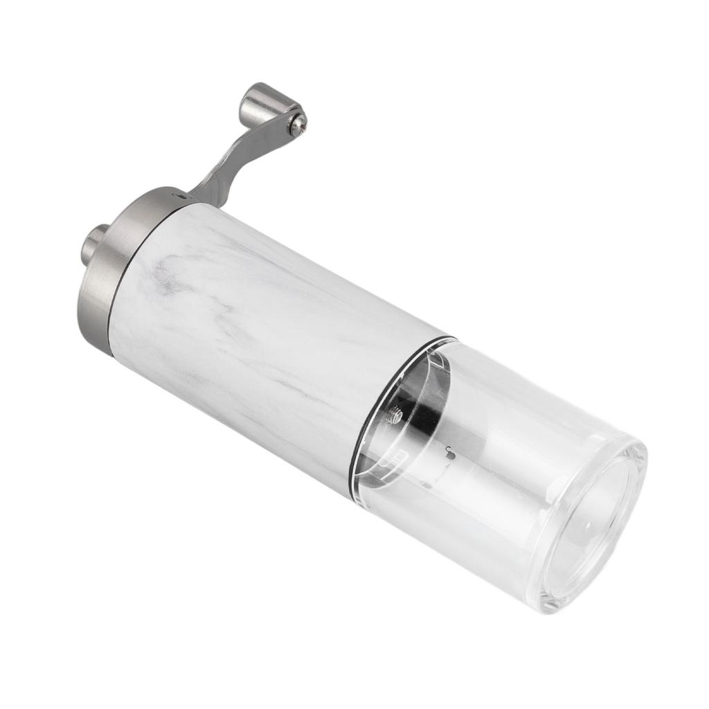 Portable Hand Coffee Bean Grinder Mini Burr Grinder with Adjustable Settings for Drip Coffee Rock Grain Style
