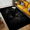 Black Panther Living Room Nonslip Area Rug Soft Carpet For Bedroom Game Playroom Sofa Office Home Decor Doormat Christmas Gift C9261138