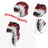 Indian Native Chief Headdress Artificial Feather Headpiece Crafts for Adults Decoration