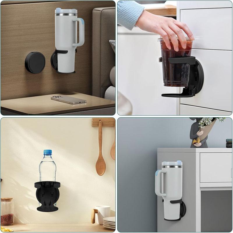 Water Bottle Holder Wall Cup Holder Space Saving Tumbler Organizer Storage