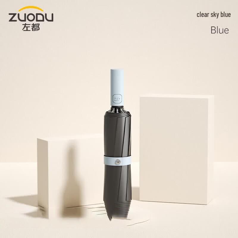 ZUODU Automatic Foldable UV Protection Windproof Umbrella
