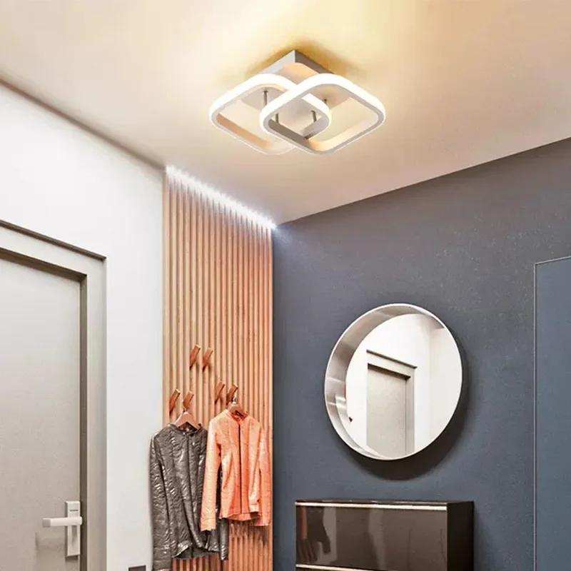 Modern LED Minimalist Ceiling lights for Living Room Aisle Corridor Stairs Entrance Attic Square Indoor Lighting Fixtures luster