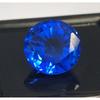 Round Cut Natural Royal Blue Sapphire 5-7 Ct Beautiful Certified Loose Gemstone