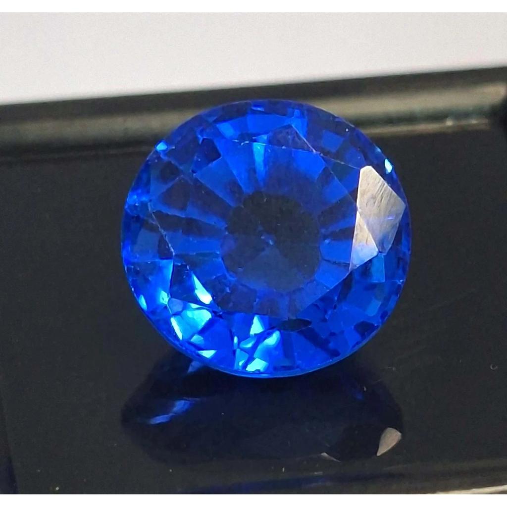 Round Cut Natural Royal Blue Sapphire 5-7 Ct Beautiful Certified Loose Gemstone