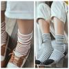Gifts Cute Ankle Knit Cotton Elastic Hosiery Striped Socks