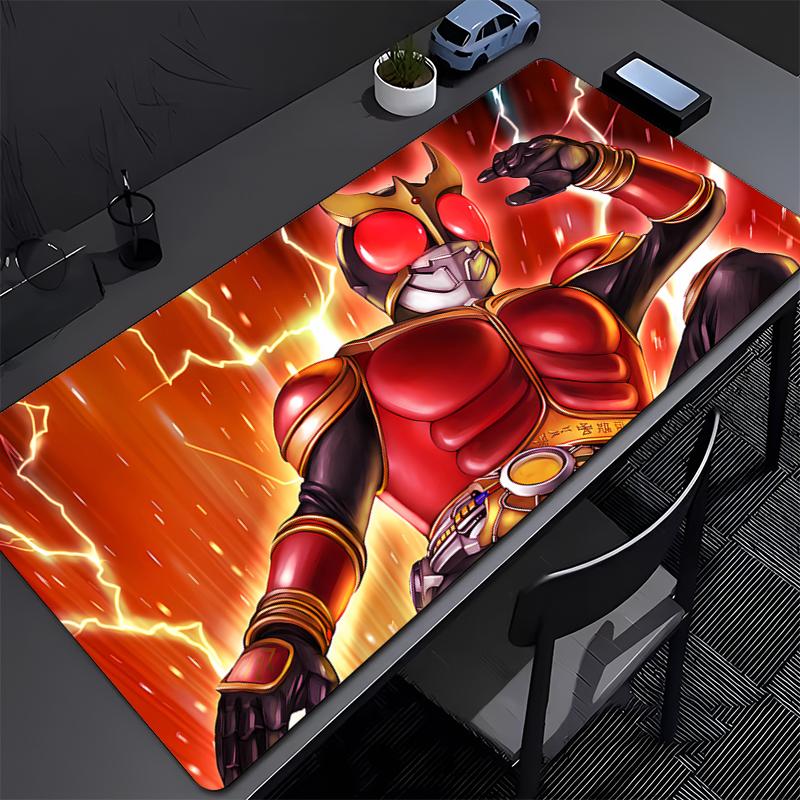 Mouse Pad Large Kamen Rider Kuuga Gamer Keyboard Mat Pads Gaming Desk Protector Laptops Mousepad Deskmat PC game Anime Mousepad