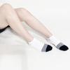 5 Pairs of Men's Two-tone Sneaker Socks