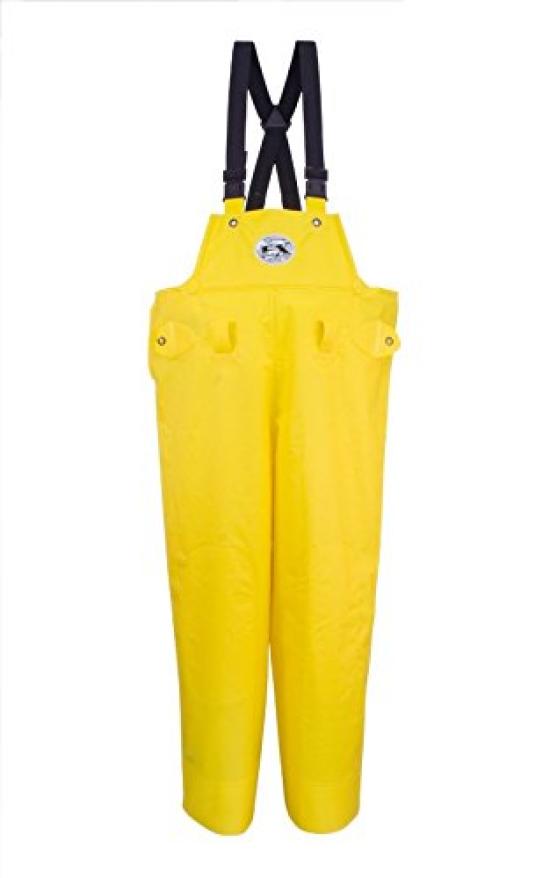 Kajimake Takumi Ex Rain Japan Size L to Japanese size Overalls, 1030, Yellow, (equivalent L)