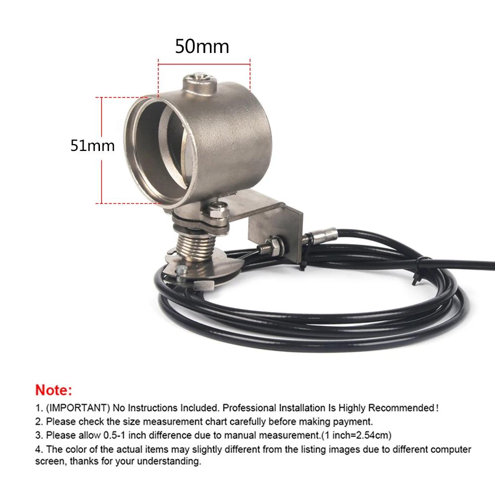 51MM / 2 Zoll Abgasregelventil Für Motorrad-Auspuffrohr Manuelles Bedienventil-Kit Universeller Mehrwinkel-Modus