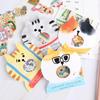 30 Pcs/Lot Cute Cartoon Cat Paper Stickers Notebook Photo Album Diy Decoration Material Students Stationery Random Pattern