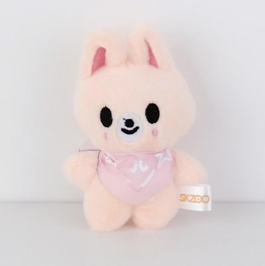 10CM Stray Kids Plush Children's Toy Keychain Water Scarf Doll Animal Bag Pendant Pendant Children's Toy Gift