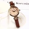Nuova Moda Orologi da Donna Semplici Orologi da Polso al Quarzo Orologi in Pelle Orologio per Ragazze Studentesse Orologio da Donna Regalo Relojes De Mujeres