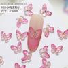 20 stuks vlinder nagelkunst accessoires - nageldecoraties met iriserende en driedimensionale vlinders gemaakt van hars voor nagelkunst.