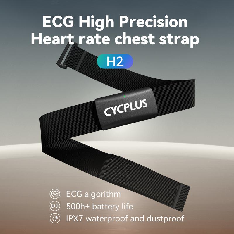 CYCPLUS Heart Rate Chest Monitor BLE ANT+ IPX7 Heart Rate Chest Strap Cycling Bike Computer Accessories Cadence Speed Sensor