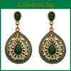 Elegant Pearl Water Drop Earrings With Rhinestone Accents For Formal Occasions And Gift Giving