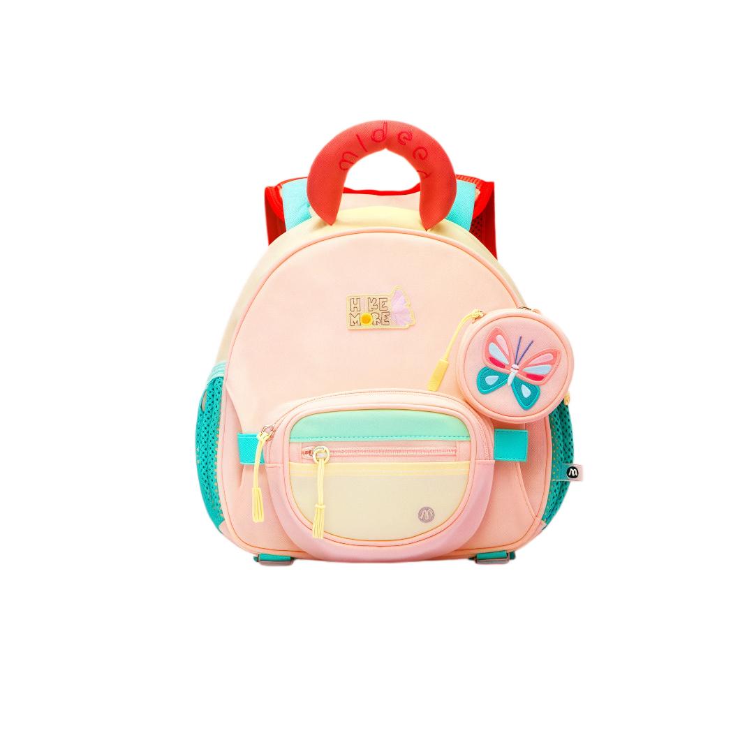 

MiDeer Outdoor Functional Series Backpack, Cute Double Shoulder Bag - Pink Butterfly (S), 210*100*250mm рожевий