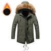 Winter Cotton Clothes Jacket Thickened and Velvet Medium and Long Cotton Clothes Washed Cotton Clothes Loose and Versatile
