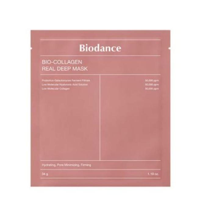 Biodance Bio Collagen Real Deep Mask Pack – Intensive Firming & Hydrating Sheet Mask