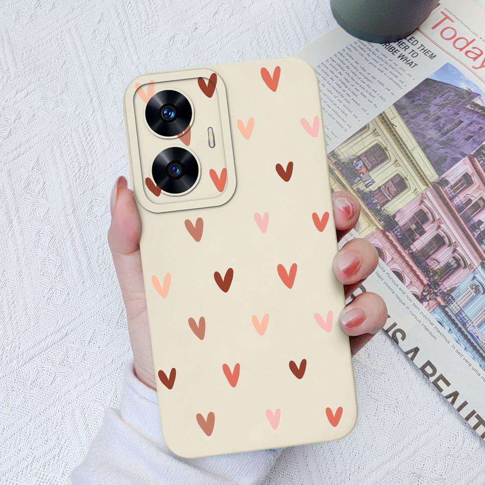 For OPPO Realme C55 C35 C33 C31 Phone Case Upgrade Camera Protection Liquid Silicone Bumper Cover For Realme C 55 35 33 31 Shell