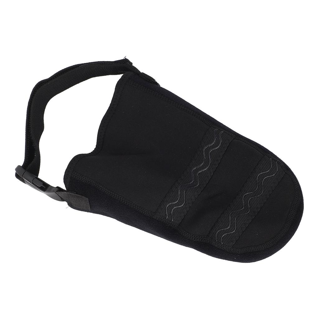 Improved Antislip Antidirty Double Adjustment Rear Heel Pad Black