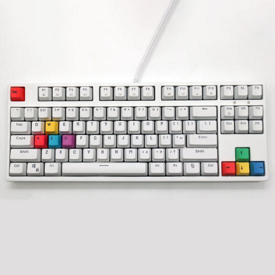 9Pcs W/S/A/D/Esc Directional Supplement for Mechanical Keys Keycaps Keyboard