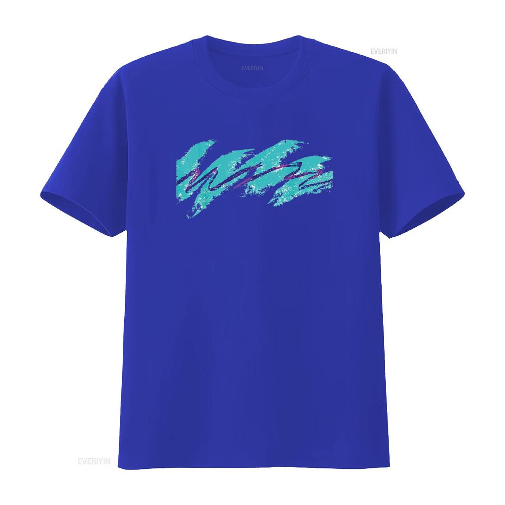 Millennials Geometric Nostalgia 90s T Shirt vintage Washed Stretched streetwear homme Slightly Breathable Versatile Casual