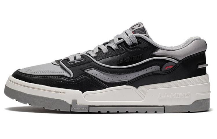 Li Ning 001 BTC Split Suede Slip Resistant Cushioning Abrasion Resistant Cushioning, Wear Resistant Low top AGCS023-4 43.5