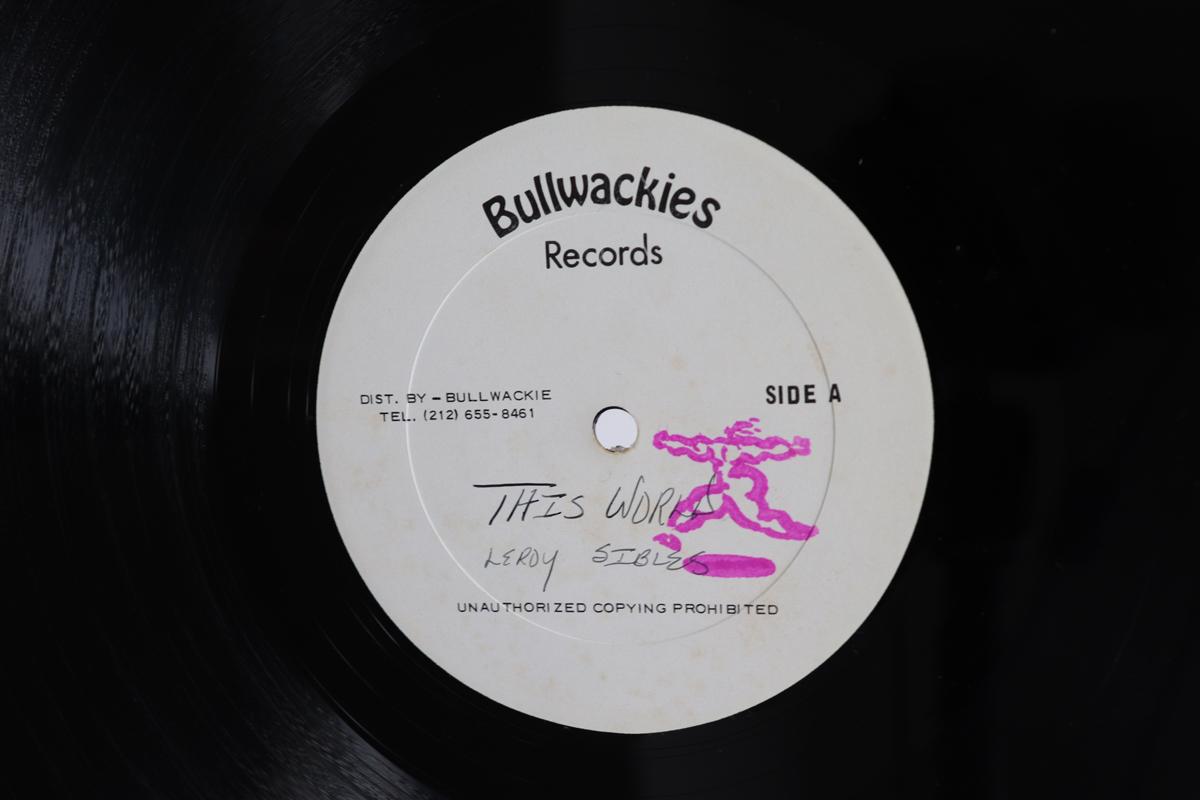 

12inch Record LEROY SIBBLES NOEL DELAHAYE JAH This World Pretty Looks BULL1050 WACKIES US Reggae Ska Dub Used