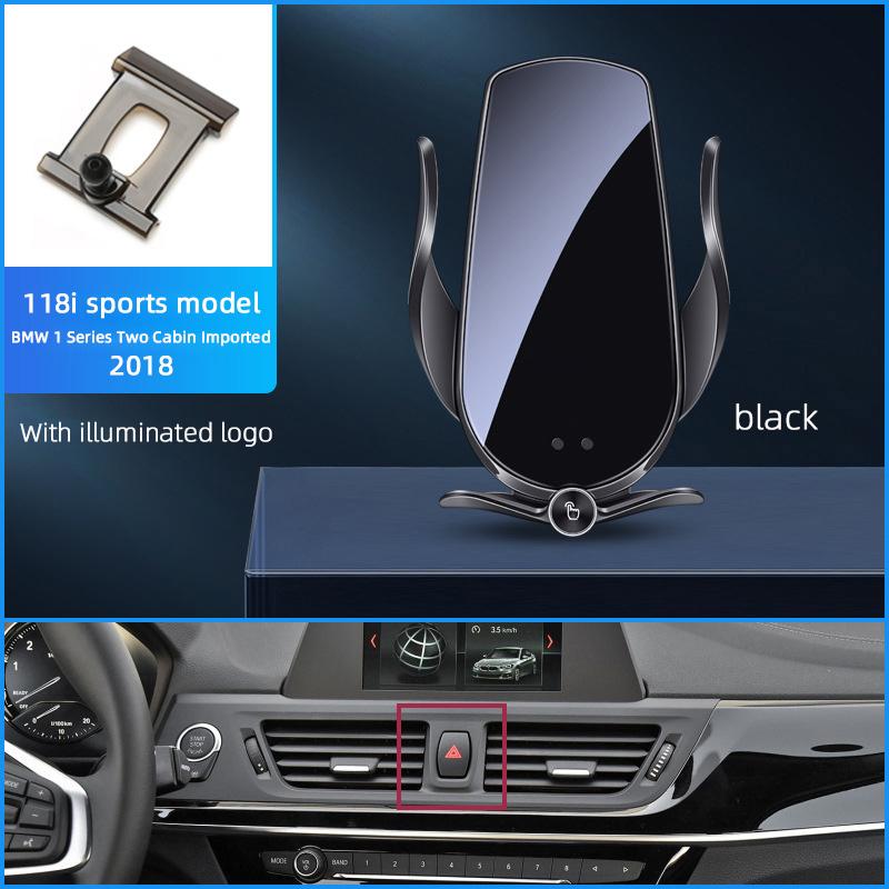 For Bmw X1 X2 X3 X4 X5 X6 X7 2 3 5 7 Series Wireless Charging Magnetic Car Phone Holder Base Charger Auto Accessories For iPhone