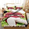 3D Print Akuyaku Reijou Tensei Ojisan Grace Auverne Bedding Set Single Twin Full Queen King Size Bed Set Adult Bedroom