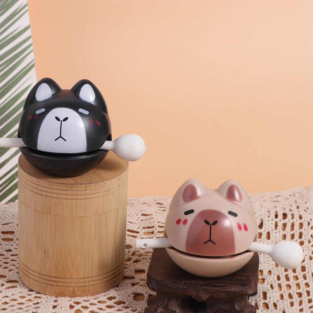 

Capibara Wooden Carving Ornaments Wooden Fish Percussion Instrument Beginners