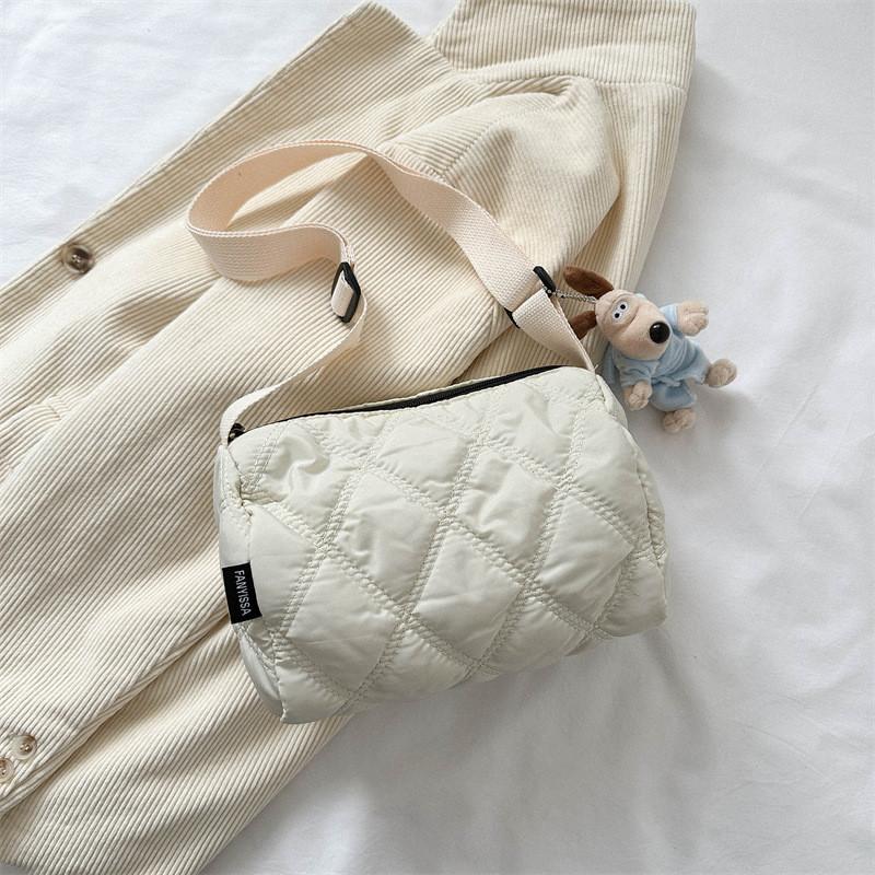 Trendy Fashionable Crossbody Bag Autumn New Oxford Cloth Small Square Purse