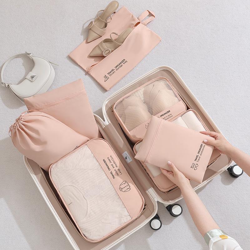 

Light Feather Travel Organizer Set: Luggage Storage, Clothes & Underwear Bags