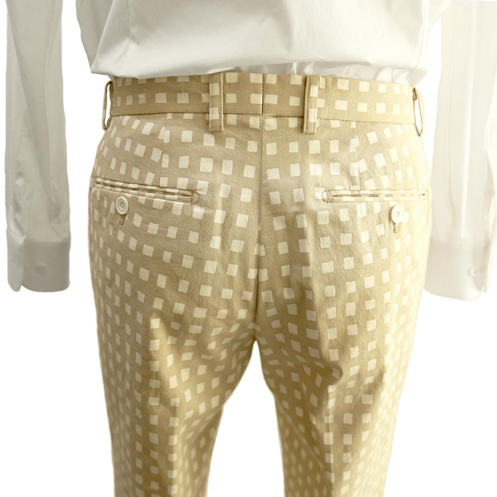 Gilommeu Check Suit Pants Gil-St04Yl