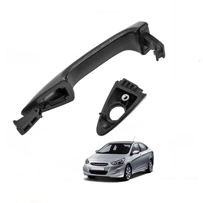 82651-1R000 Car Front Left Exterior Door Handle Cover Outside Door Pull Handle For Hyundai Accent RB 2010-2015