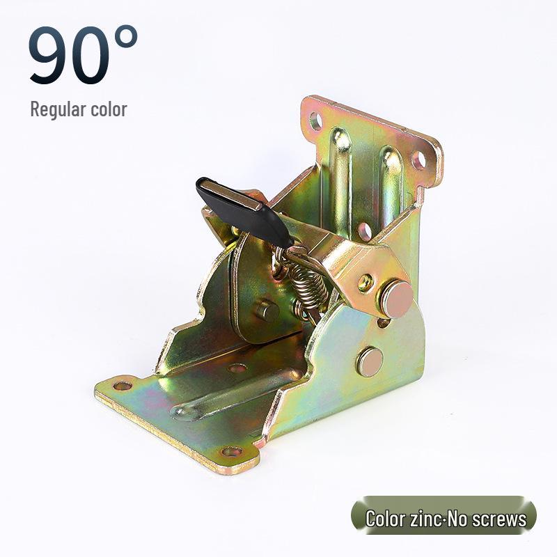 90° Right Angle Self-Locking Folding Hinge for Table or Stool