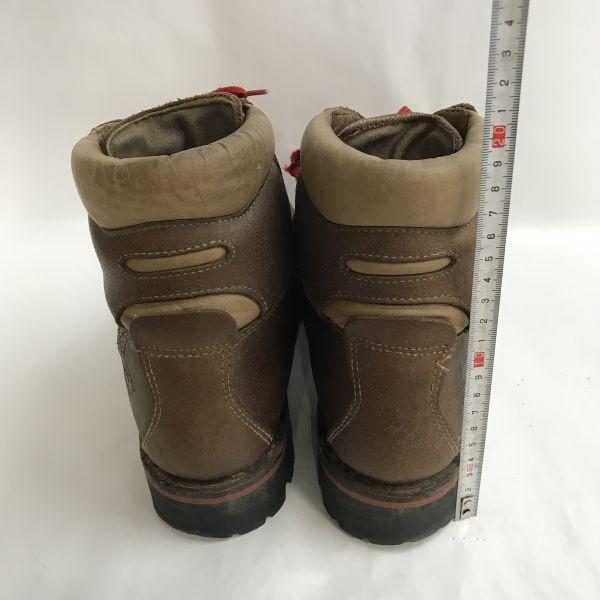 Kastinger leather trekking mountain boots 8 26.5 brown Austria 80s-90s?(USED)
