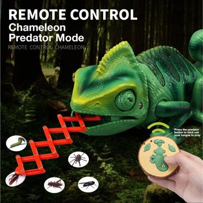 Remote  Control  Chameleon  Toy Realistic Animals Shape Infrared Remote Control Simulated Electric