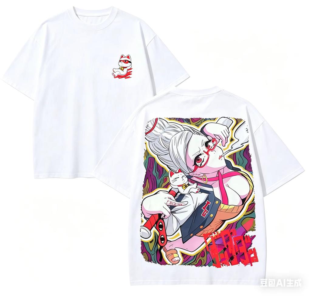 Dandadan Seiko Ayase Turbo Granny Lucky Cat Okarun Momo Ayase Yukinobu Tatsu Anime Unisexga Graphic Retro Aesthetic Y2k Streetwear