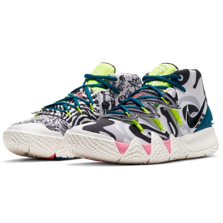 Nike Kyrie Hybrid S2 EP What The Neon Unisex Sneakers Multi-Color Vast-Grey Sail CT1971-002