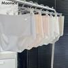 Women's Ultra-thin Mask Panties No Trace Ice Silk Panties Women's Mid-waist Triangular Pants M-XL