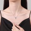 New S925 Silver Minimalist Tassel Women's Necklace, Niche, Light Luxury, Exquisite, High-quality Wedding Jewelry