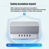 Cable Organizer Box Cord Holder Container Computer Cable Organizer For Desktop TV Computer Router Kitchen Apartment Home Office