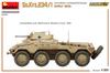 Miniart Germany Heavy Armored Personnel Carrier Early Model Interior Kit Plastic Model MA35410 1/35 Sd.Kfz.234/1