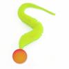 Cat Teaser Toy Bouncy Ball Fluffy Tail Simulation Caterpillar Kitten Toy Durable Bite Teaser Tool Interactive Cat Toy Supplies
