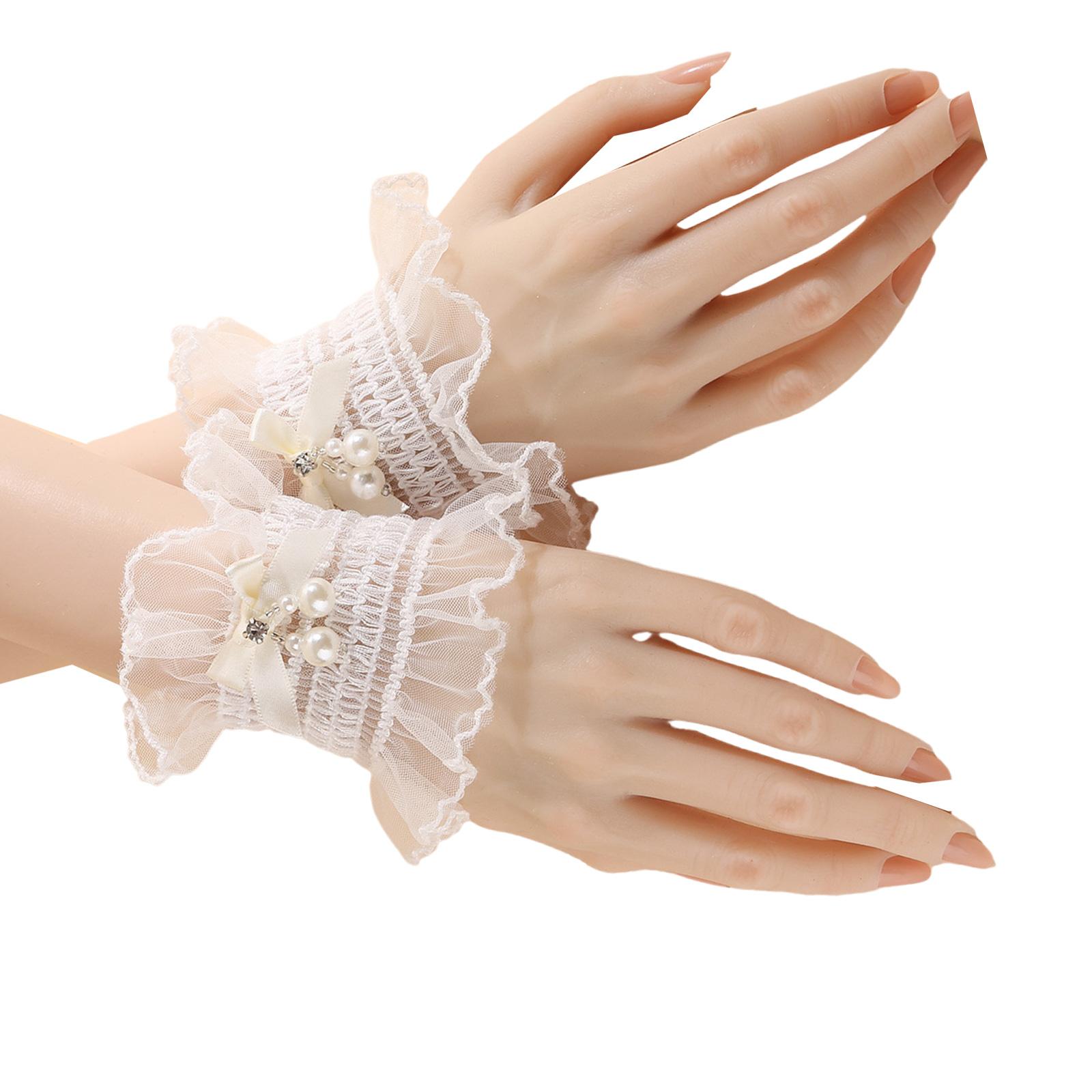

Delicate Lace Wristbands Practical Design For Daily Use And Special Occasion Comfortable Wristbands Spring Outfit