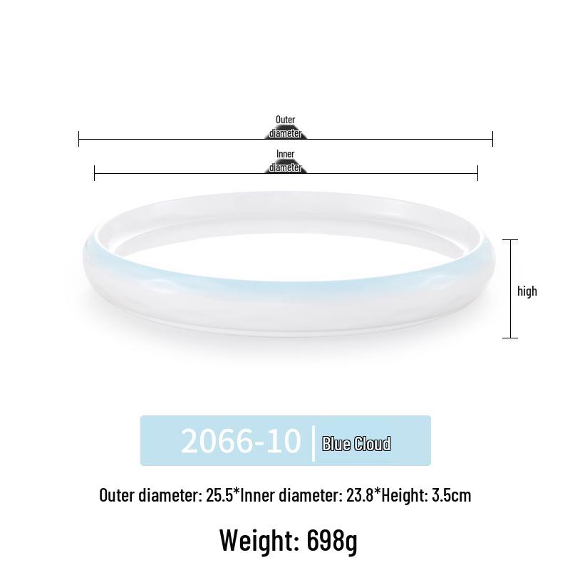 Okrągły talerz melaminowy - Naczynia stołowe inspirowane porcelaną dla restauracji i hoteli, Idealny do kuchni zachodniej