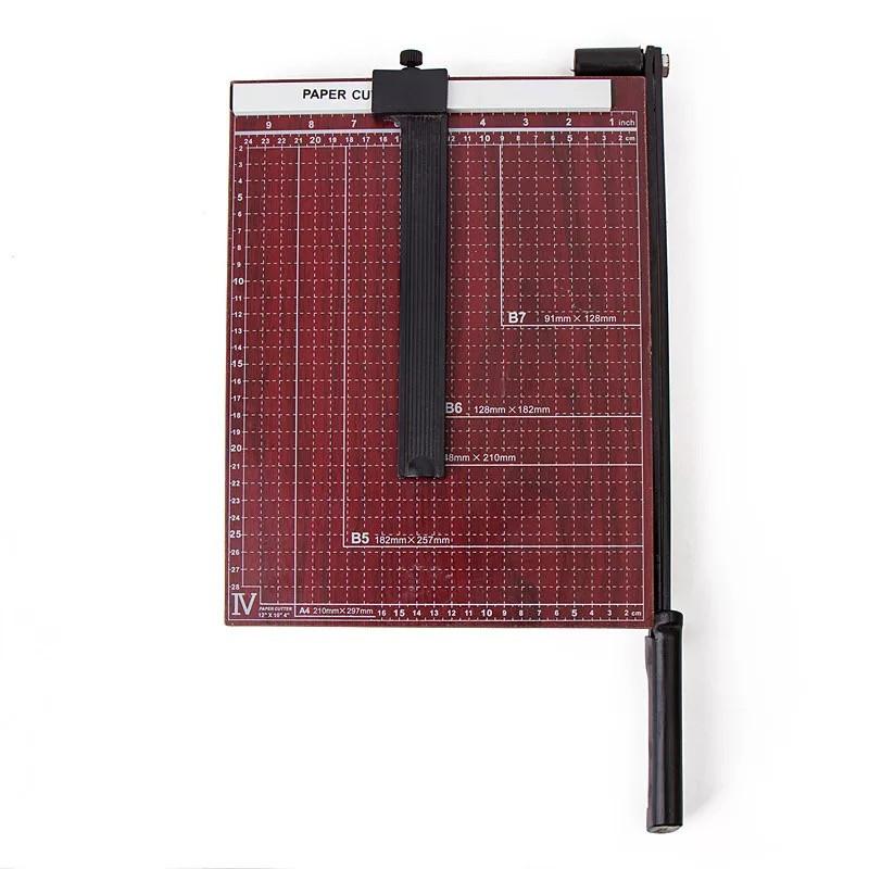 A3 / B4 (Big) Paper Cutter Trimmer Guillotine Ruler Precision Photo Trimmers Cutter Industrial Grade Wooden Paper Cutter